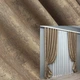 Комплект готовых штор VR-Textil Жаккард Sultan YL № 1207ш Капучино 100х270 см 2 шт (31-549) - изображение 1