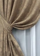 Комплект готовых штор VR-Textil Жаккард Sultan YL № 1207ш Капучино 100х270 см 2 шт (31-549) - изображение 5