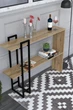 Консольный столик в стиле лофт EcoLoft Лорель DSP-1266 Дуб Аппалачи - изображение 3