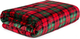 Koc Homla Traditional Christmas Tartan w kratę z szerpą czerwono-zielony 150 x 200 cm (5902869937822) - obraz 1