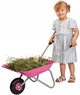 Taczka ogrodowa Rolly Toys Metalowa Różowa (4006485274802) - obraz 5