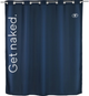 Zasłona prysznicowa Tom Tailor 180x200 cm Granatowa (100105) - obraz 1
