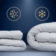 Одеяло MirSon Белое Односпальное 140х205 см EcoSilk №337 Антиаллергенное Eco Light (2200008296896) - изображение 4