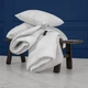 Одеяло MirSon Белое Односпальное 140х205 см EcoSilk №337 Антиаллергенное Eco Light (2200008296896) - изображение 7