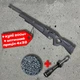 Пневматична гвинтівка Hatsan Flash 101 QE PCP 4.5 мм + приціл 4х32 + кулі 200шт — bullpup, 30 Дж, QuietEnergy, Picatinny - изображение 1