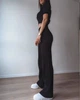 Женский костюм (топ и брюки) Fashion YSBF4160Black 42-44 Черный (2000000906843) - изображение 4