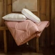 Одеяло MirSon зимнее Полуторный 140x205 см Шерстяное Супер Теплое №1737 Eco Light Coral (2200003710328) - изображение 8