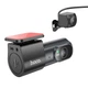 Відеореєстратор HOCO DV8 2K display hidden driving recorder(with rear camera) Black (6942007623384) - изображение 1