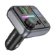 АЗП з FM-модулятором BOROFONE BC50 Ascenso PD20W+QC3.0 car BT FM transmitter Black (6941991115257) - изображение 4