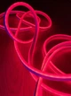 Светодиодная неоновая лента диодная гибкий неон дюралайт 5 м 480 led красная Blachere (Франция) гибкая уличная для декора интерьера и вывески от сети 220в - изображение 7