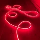Светодиодная неоновая лента диодная гибкий неон дюралайт 5 м 480 led красная Blachere (Франция) гибкая уличная для декора интерьера и вывески от сети 220в - изображение 13