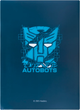 Набор папок-уголков с клапаном Kite Transformers А4 Матовые Синие х 12 шт (TF25-248) - изображение 3