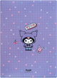 Папка-уголок с клапаном Kite Kuromi А4 Матовая Фиолетовая (HK25-248-1) - изображение 3