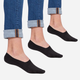 Набір жіночих слідів бавовняних Lee Cooper Invsocks 1802 Чорний (5906598013512) - зображення 1