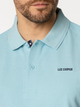 Поло довге чоловіче Lee Cooper Tomm 5026 Блакитне (5905991723875) - зображення 4