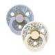 Соска пустышка BIBS x Liberty Colour Latex Round – Eloise Dusty Blue / Ivory Mix (2шт в упаковке) 0-6мес. - изображение 6