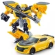 Игрушка робот трансформер Бамблби BumbleBee Hornet Knight 19см WS Toys с набором оружия - изображение 4