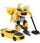 Игрушка робот трансформер Бамблби BumbleBee Hornet Knight 19см WS Toys с набором оружия - изображение 7