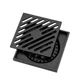 Трап для душа чёрный латунный Koer FD10-100x100-180-Black KR3414 - изображение 2