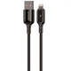 Кабель Proove Dense Metal USB to Lightning 2,4 А (2 м) black - изображение 1