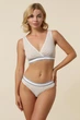 Комплект Comfort Fit Топ + трусики з м’якої бавовни Znana Mama бежевий L - изображение 1