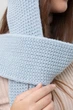 Шапка B1018 One Size Голубой - изображение 5