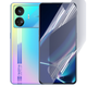 Плёнка гидрогелевая для Realme GT Neo 5 SE глянцевая противоударная прозрачная - изображение 1