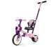 Rowerek trójkołowy Milly Mally Optimus Max Denim 5w1 różowy 6267 (5907090700269) - obraz 5