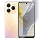 Антишпион приватная плёнка гидрогелевая для смартфона Tecno Spark 20 Pro противоударная прозрачная - изображение 1