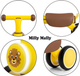 Rowerek biegowy Milly Mally York Yellow (5907090700689) - obraz 10