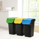 Набір контейнерів для сміття Kadax 25 л х 3 шт (5903699492826) - зображення 6