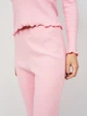 Пижама (лонгслив + штаны) женская Trendyol THMAW26PT00011 S Rosa (8684737543300) - изображение 6