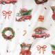 Комплект постільної білизни Homla Holly Jolly Arco Підковдра 160 x 200 см + 2 наволочки 70 x 80 см бавовняний в автомобілі Білий (5904183830117) - зображення 2