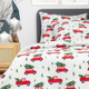 Комплект постільної білизни Homla Holly Jolly Bil Підковдра 160 x 200 см + 2 наволочки 70 x 80 см з мікрофібри в автомобілі Сірий (5904183830056) - зображення 4