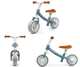 Rowerek biegowy Milly Mally Skippy niebieski (6375) (5907090700399) - obraz 2