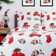 Комплект постільної білизни Homla Idyllic Підковдра 160 x 200 см + 2 наволочки 70 x 80 см з мікрофібри в автомобілі Білий (5904183868622) - зображення 4