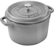 Garnek żeliwny Staub La Cocotte okrągły wysoki Grafitowy 4.8 l (3272340045028) - obraz 1