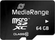 MicroSDXC MediaRange 64 GB microSDXC Class 10 + SD Adapter MR955 - изображение 2