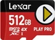 MicroSD Express Lexar 512 GB microSDXC PLAY PRO Express (LMSXPS0512G-BNNNG) - изображение 1