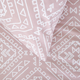 Komplet pościeli Homla Ethnic Summer Lille Poszewka na pościel 160 x 200 cm + 2 poszewki na poduszki 70 x 80 cm z mikrofibry we wzory Różowy (5904183843384) - obraz 3