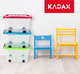 Кошик-органайзер Kadax з кришкою на колесах рожевий 40 л (5903699425848) - зображення 5