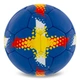 Мяч футбольный Реал Мадрид Ballonstar Real Madrid 0047-833 размер №5 Blue-Yellow-Red - изображение 3