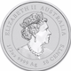 Серебряная монета Австралии Год Кролика от Perth Mint 1/2 унции 2023 - изображение 2