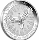 Серебряная монета Австралии Клинохвостый орёл 2024 - изображение 1