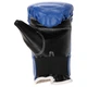 Снарядные перчатки тренировочные кожвинил Boxer 2015 Blue-Black размер L - изображение 3