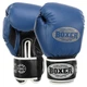 Перчатки для бокса и единоборств Boxer Элит 2022 Blue-Black 10 унций - изображение 1