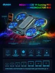 Охлаждающая подставка для ноутбука DYXON MEGAFREEZE 19 Gaming PRO SEMICONDUCTOR RGB Black - изображение 2