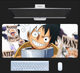 Игровая поверхность, коврик для мышки с Аниме принтом "Ван Пис / One piece" Монки Д. Луффи 800*300*3 мм 0100 - изображение 1