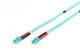 Волоконно-оптический патч-корд Assmann, дуплекс, LC to LC MM OM3 50/125 µ, 2 м DK-2533-02/3 Turquoise - изображение 2