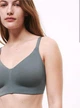 Бюстгальтер женский Marks & Spencer без косточек Flexifit, серо-зелёный 95G (3210) - изображение 4
